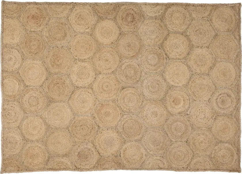 Elin gulvteppe Honey comb natural, 160x230 cm