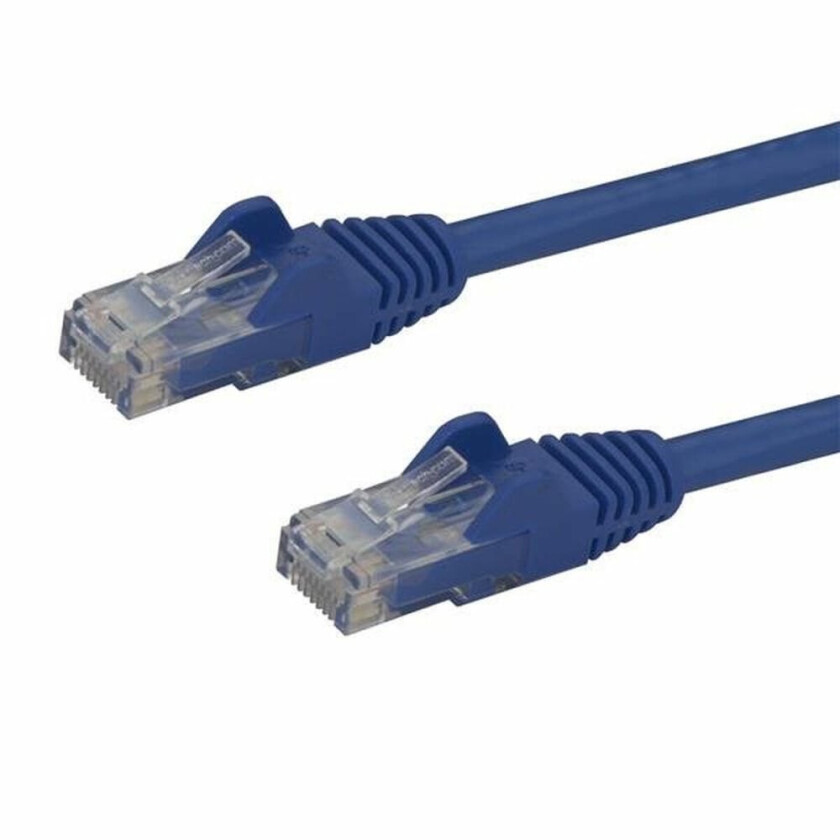 Gigabit Snagless RJ45 UTP Cat6 Patch Cable Cord - patch cable - 5 m - blue