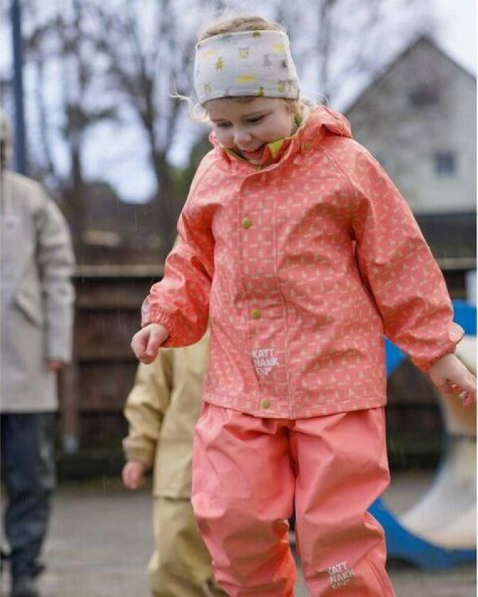 Yr Superkatten regnsett til barn, Stokkrose