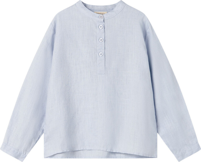 Skjorte - Lin - Tokyo - Blue Mist - - 2 år (92) - Skjorte