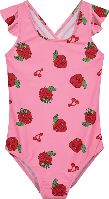 Badedrakt - Rosa - - 4 år (104) - Badetøy