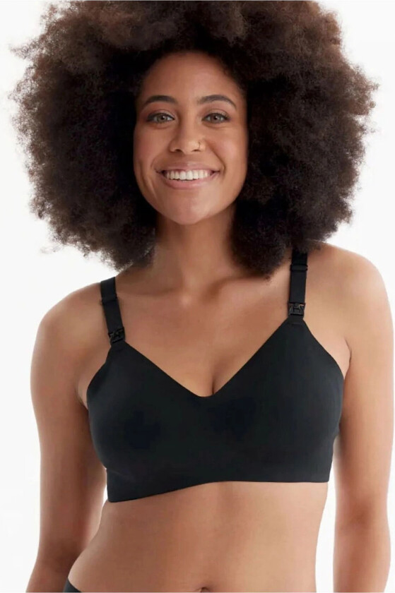 Yn21 M Maternity Nursing Bra Black - Black - M