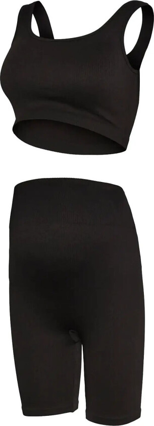 Mljenna Seamless Set - Black - S/M