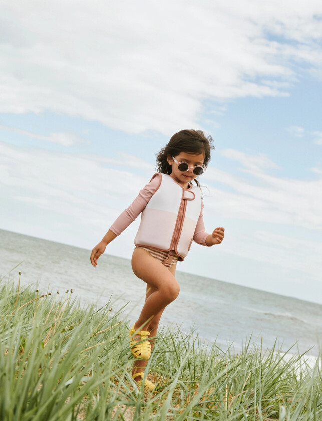 Dove Swim Vest W Sleeves - Cream - 19/30KG