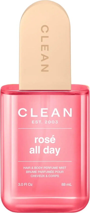 Rosé All Day Hair & Body Perfume Mist - Nude - 88 ML
