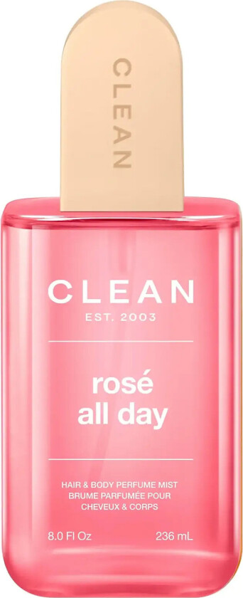 Rosé All Day Hair & Body Perfume Mist - Nude - 236 ML