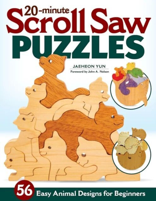 20-Minute Scroll Saw Puzzles av Jaeheon Yun