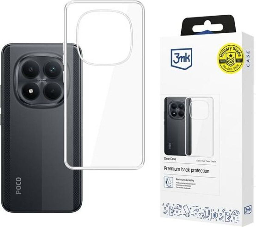3mk Gjennomsiktig etui for Xiaomi Poco M8 Pro 5G - gjennomsiktig