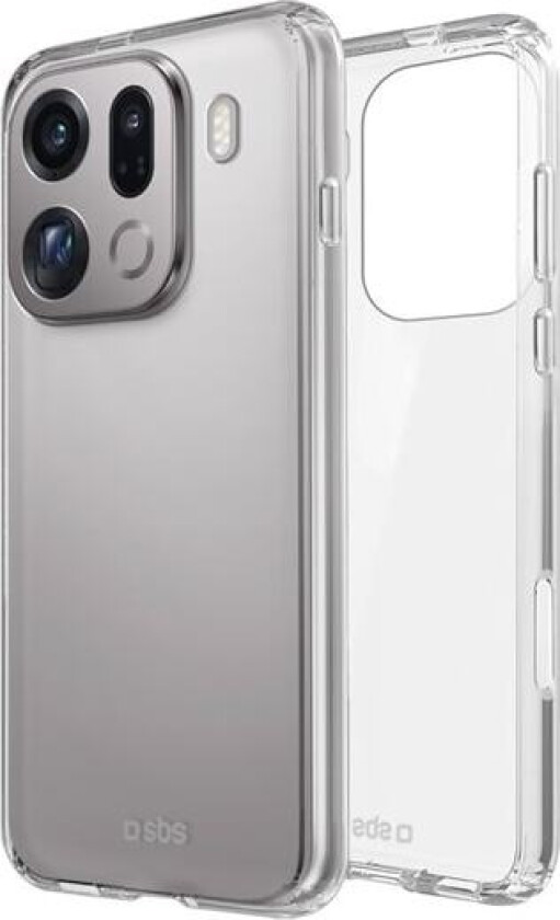 tynt deksel for Oppo Find X9 Pro - gjennomsiktig