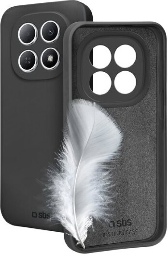 Instinct-etui for Xiaomi Redmi Note 15 - Svart