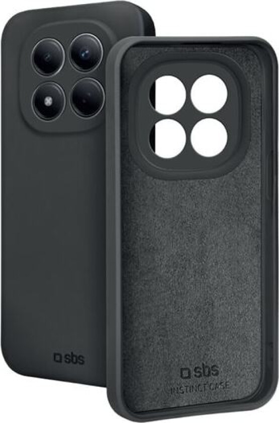 Instinct-etui for Xiaomi Redmi Note 15 Pro 4G - Svart