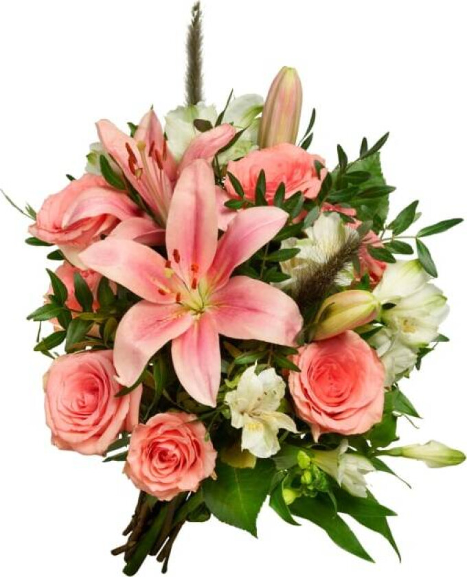 Gavebukett Sol Gavebukett Solglimt, Håndbundet blomstermiks