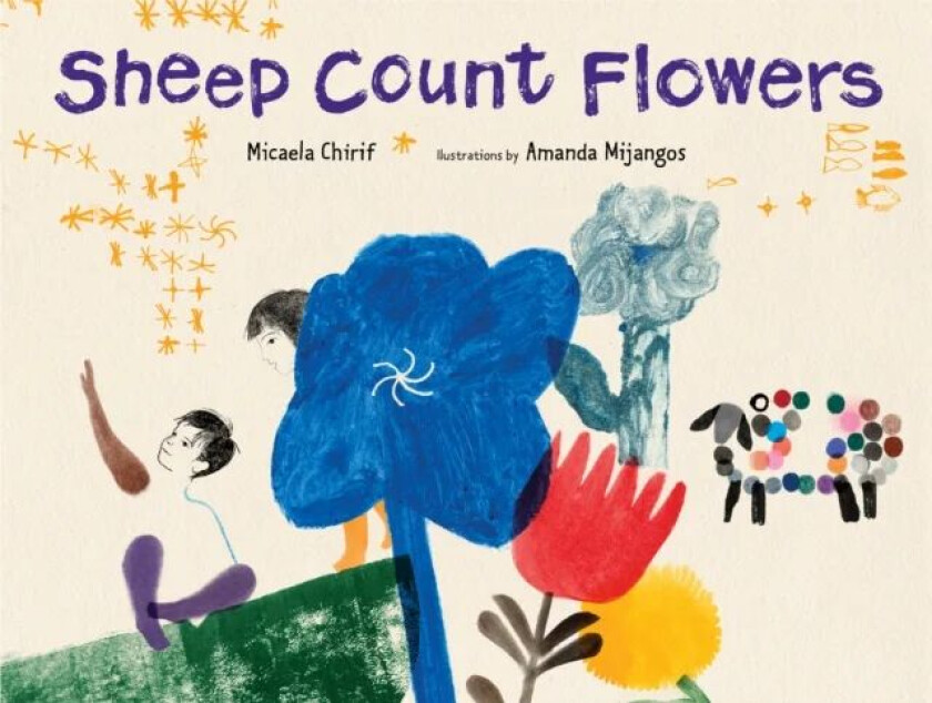 Sheep Count Flowers av Micaela Chirif