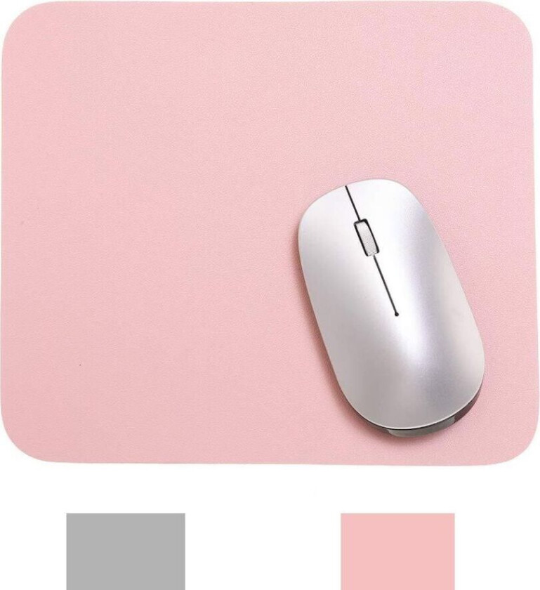 INF Musematte dobbeltsidig vanntett 20x23 cm Rosa / Sølv