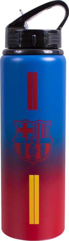 Drikkeflaske FC Barcelona i aluminium
