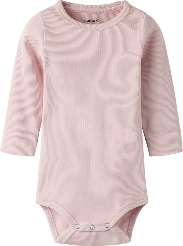 Body I/e - Rib - NbfFrederika - Violet Ice - - 62 - Langermet Body