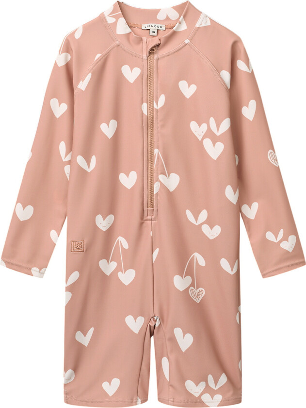 Badedrakt - UV40+ - Max - Kjærester/Pale Toscana - - 2 år (92) - Badetøy