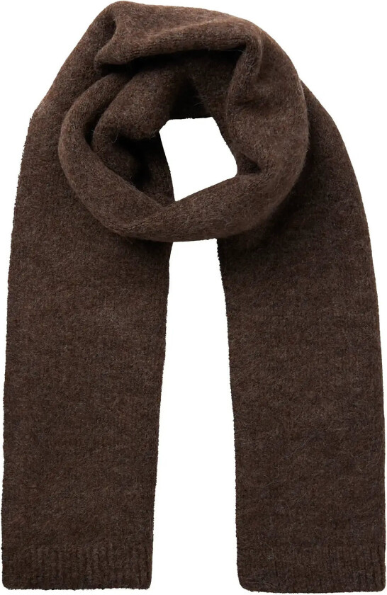 Bilde av Nlflodet Knit Scarf - Brown - ONE SIZE