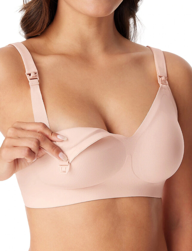 Yn21 Xl Maternity Nursing Bra Natural - Cream - XL