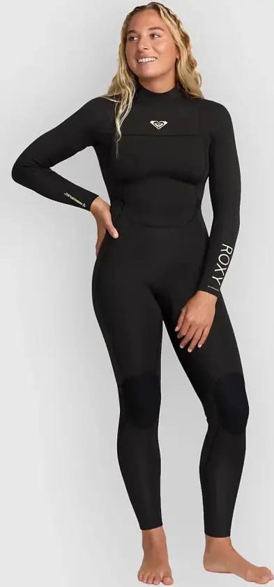 4/3 Prologue+ Back Zip Gbs Våtdrakt svart