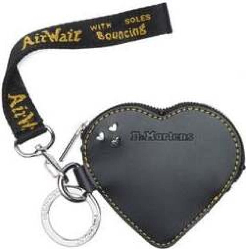 Håndveske - Heart Purse Black Kiev - Unisex - svart