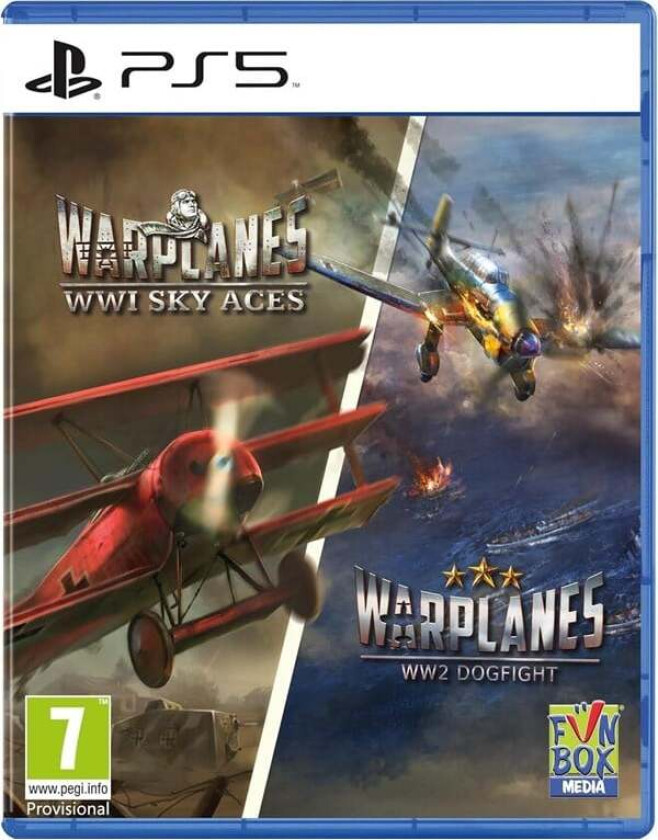 Warplanes: WW1 Sky Aces + WW2 Dogfight - Sony PlayStation 5 - Simulator