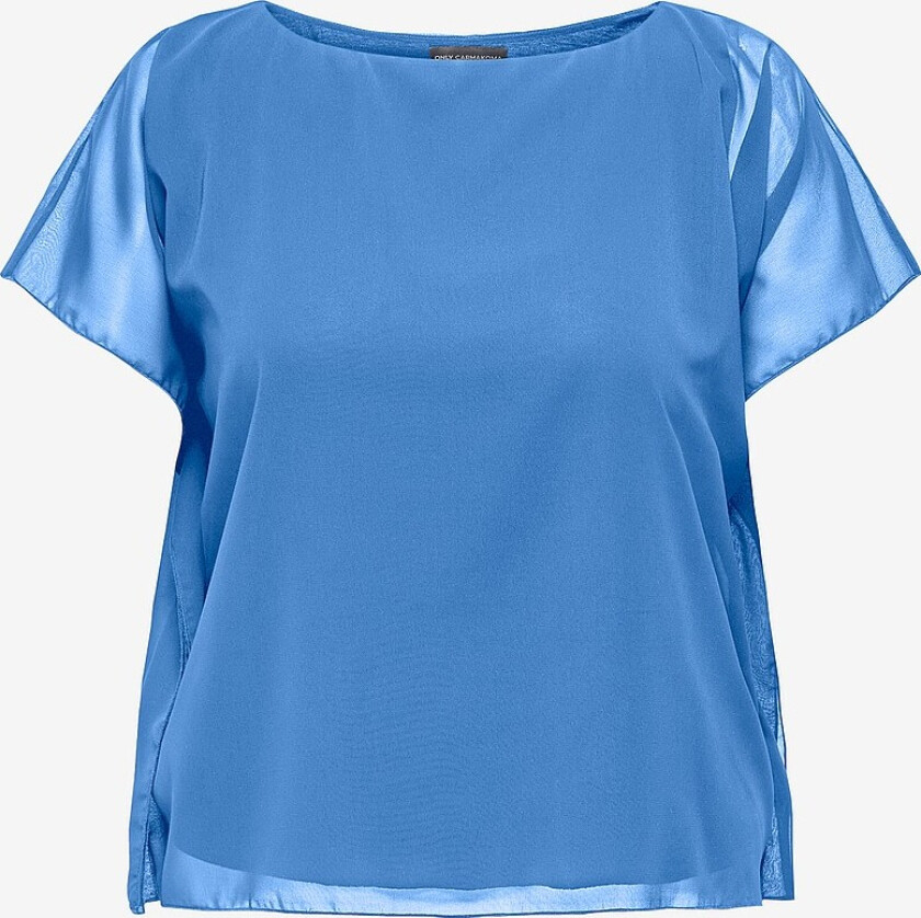 Topp carCoko SS O-neck - Blå