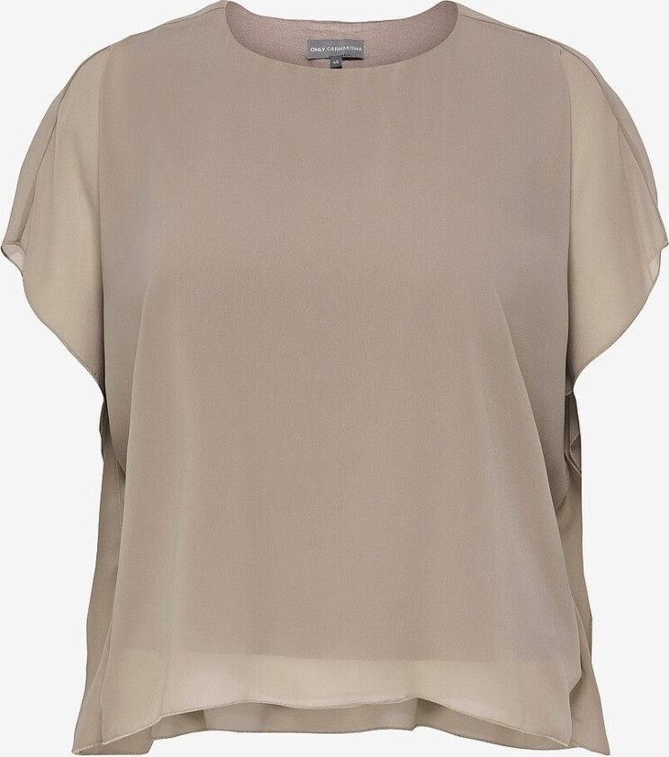 Topp carCoko SS O-neck - Grå