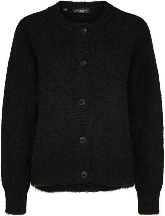 Lulu LS Knit Short Cardigan - Black M