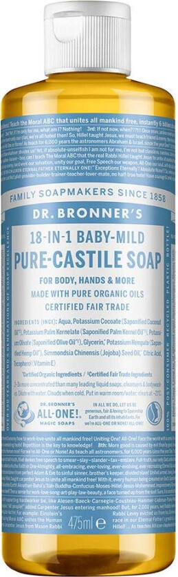Magic Soaps Baby Mild, 475 ml Bad- & Dusjkrem