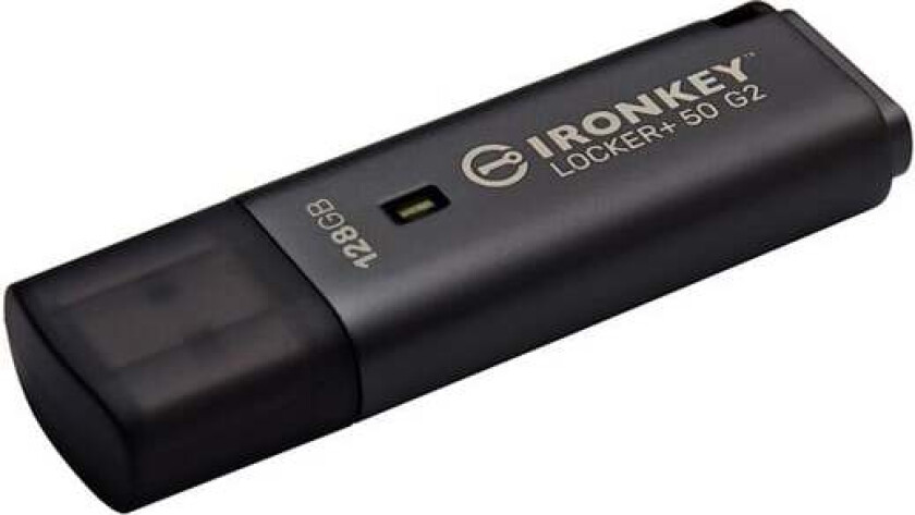 IronKey Locker+ 50 G2 - Svart - 128GB - Minnepenn