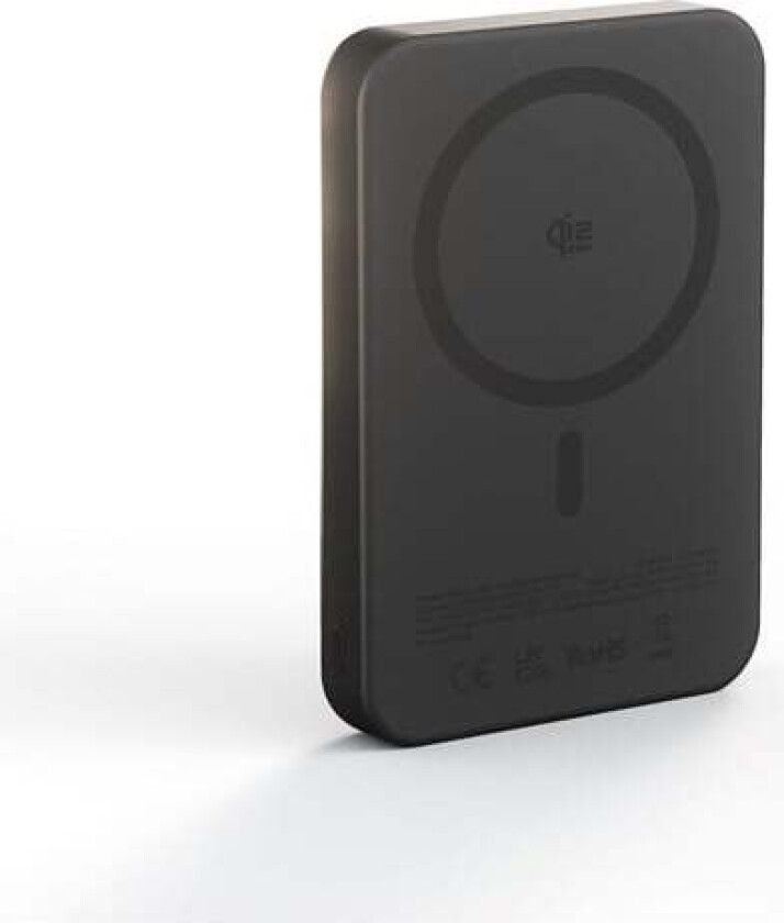 Powerbank Pro 2 Qi2.2 Semi Solid State 10000 mAh Nødlader - Svart - 10000 mAh