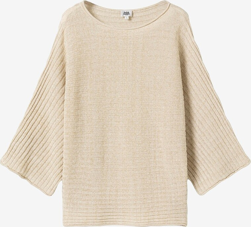 Genser Gaia Linen-blend Sweater - Beige