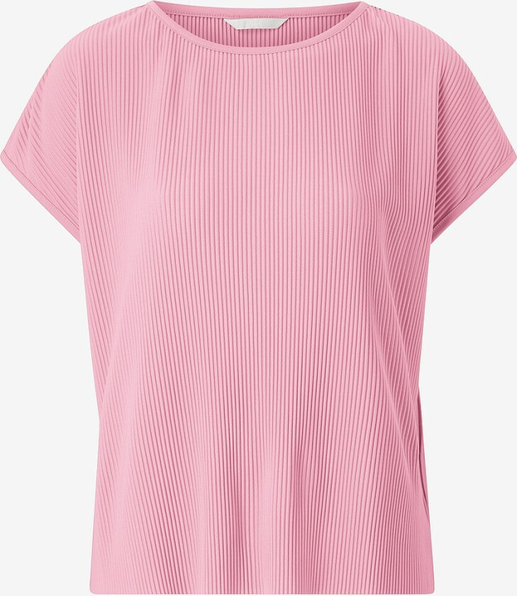Topp med plisseringer - Rosa
