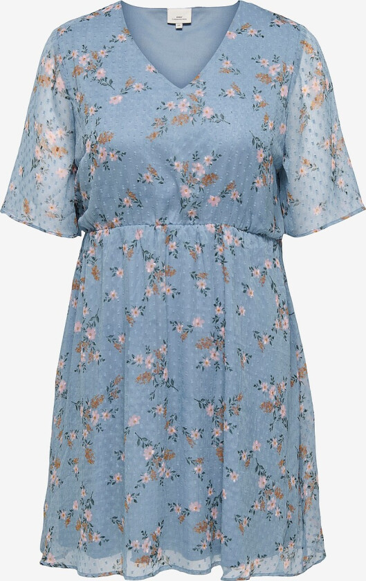 Kjole CcrSigrid 2/4 V-neck - Blå