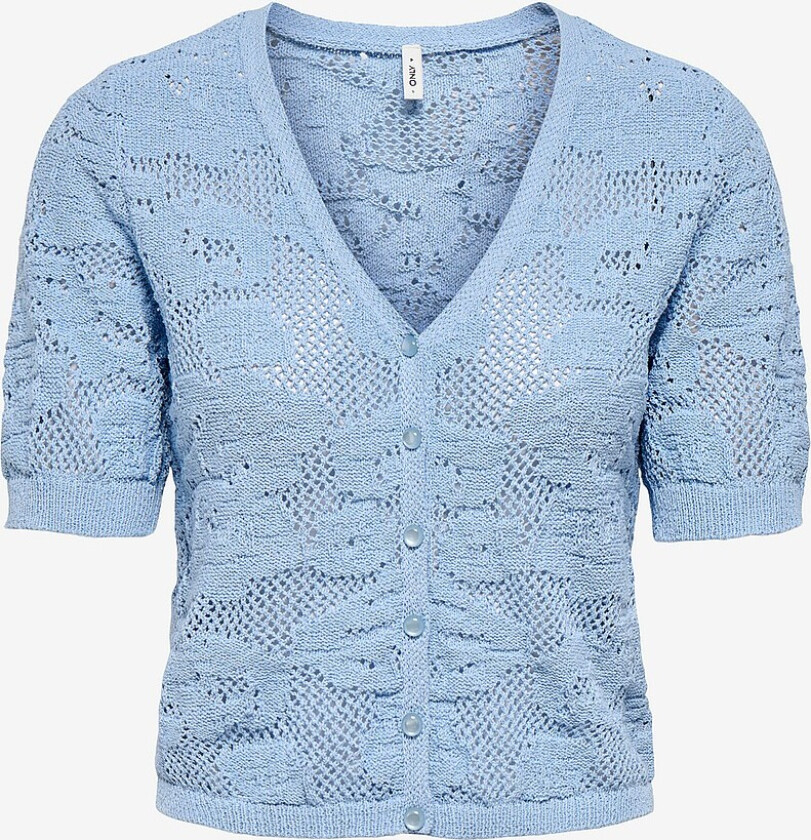 Kardigan onlChloe SS Cadigan Knt - Blå