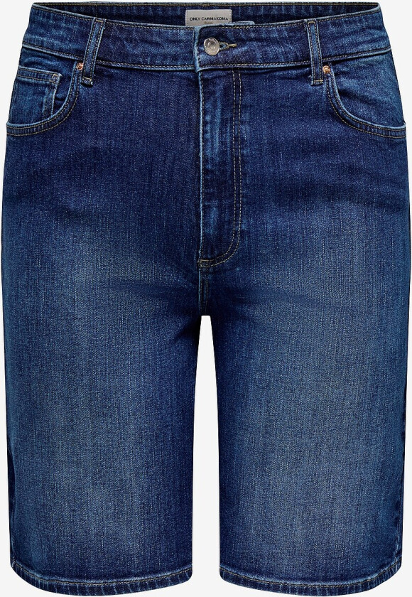 Jeans-shorts Carsonny HW Wide - Blå