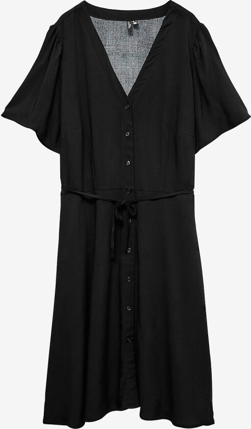 Kjole vmcAlba SS Short Dress Wvn GA Cur - Svart