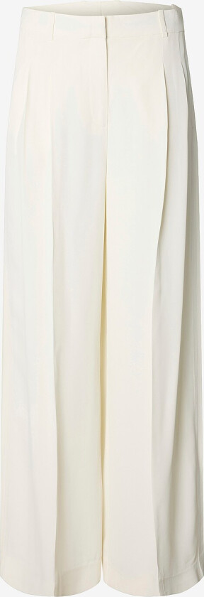 Bukser slfExtra Wide Ellie HW Pant - Hvit