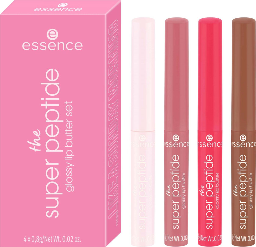 The Super Peptide Glossy Lip Butter Set ...Like A Sunday