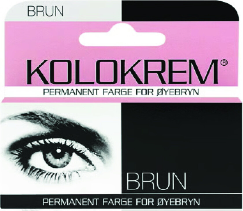 Øyenbrynsfarge, Brun, 1 stk.