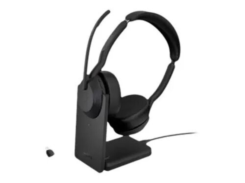Evolve2 55 Hodesett Usb-c Optimert For Uc Stereo Svart