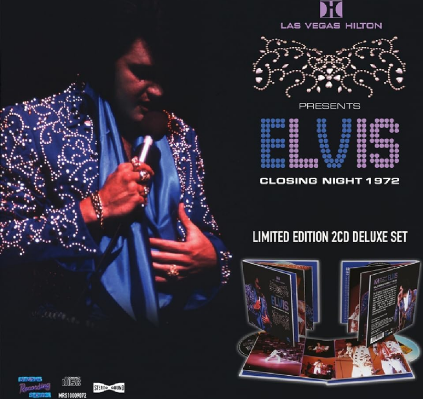 Elvis Presley Las Vegas Closing Night 1972 CD
