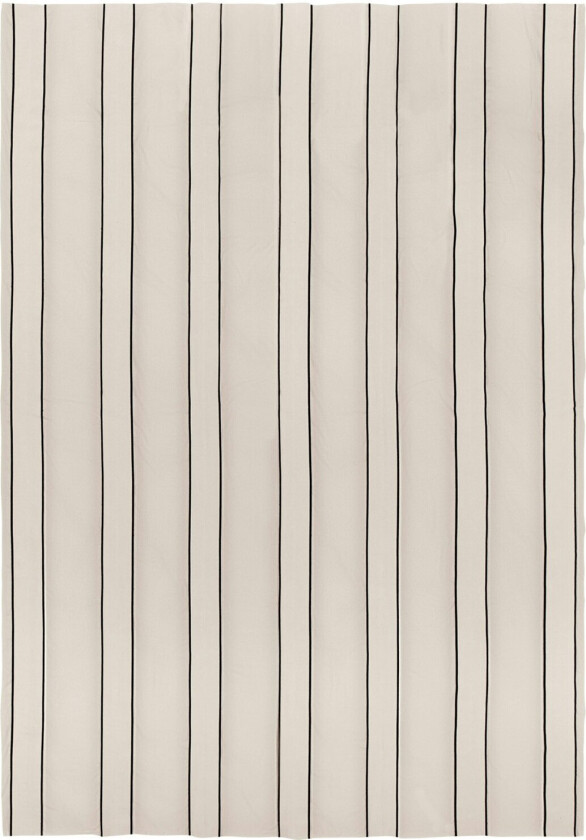Twill Sengeteppe 180x260 Off-white/ - Sengetepper Organisk Bomull Sort - 1104272806