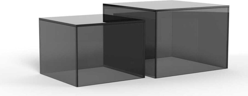 Samon Salongbord 50 cm - Røykfarget