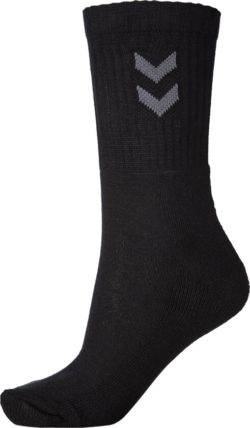 3-Pack Basic Sock Black 46-48