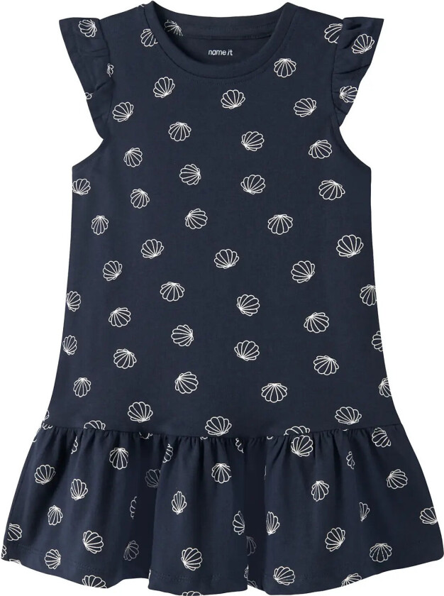 Nmfvida Capsl Dress - Navy - 98