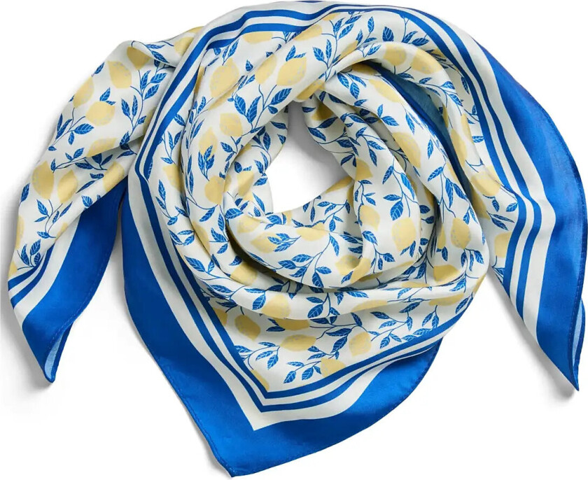 Pcjarina Square Scarf Bc - Blue - ONE SIZE