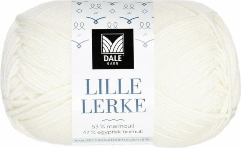 Lille Lerke 0017 Hvit