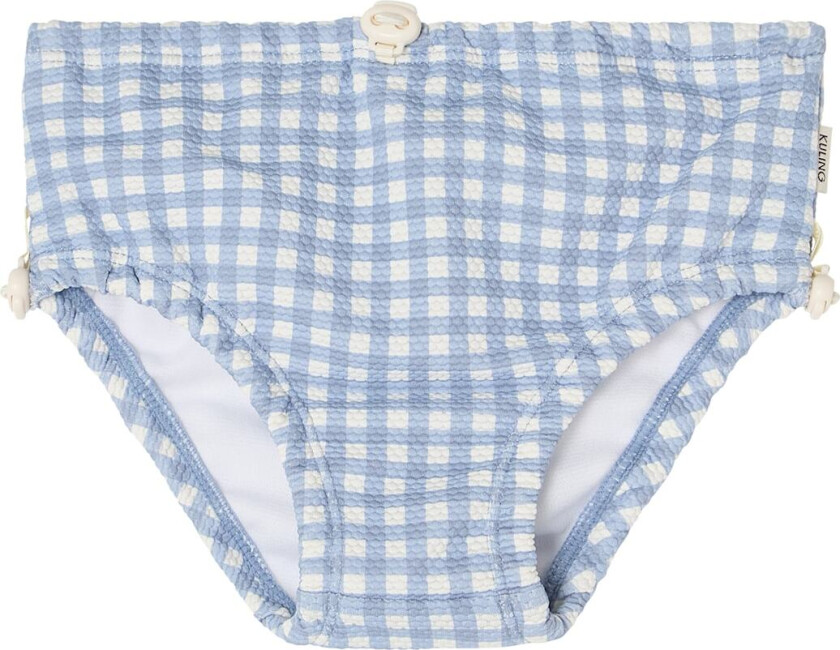 Kos Badebleie Dove Blue Gingham Dove Blue Gingham 62/68 cm Blå 62/68 cm unisex